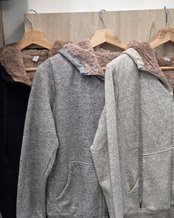 Campera Corderito Canguro BL429